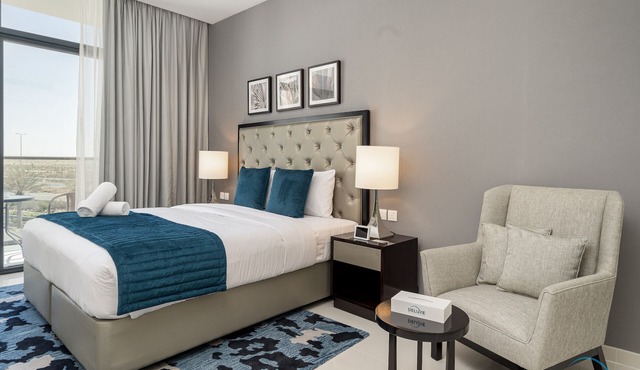 Gorgeous Studio Apartment in Damac Celestia B Dubai South by Deluxe Holiday Homes