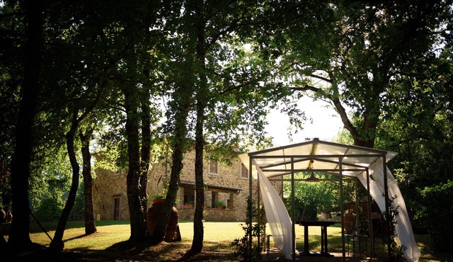 Gorgeous villa with pool and large garden private property amazing tuscan views