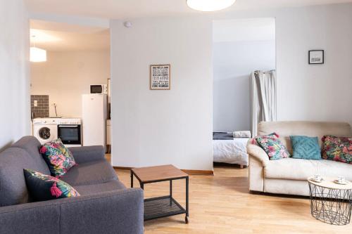 grand studio ? 35m² ? centre ? 4pers/2lits ? cuisine ? wifi