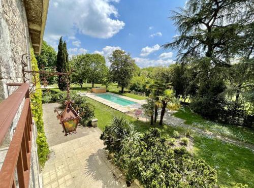 Grande maison avec piscine privée, wifi et animaux acceptés pour 15 pers. - FR-1-653-282