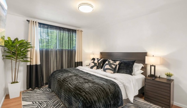 Gray Oasis 1 Bed + 1Bath Apartment in Fremont