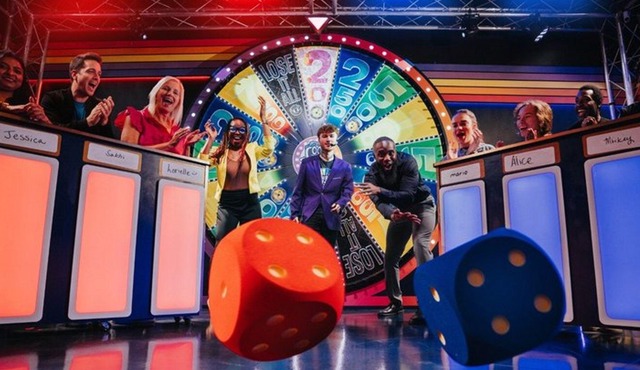 Great Big Game Show Minneapolis Immersive Set at Mall of America