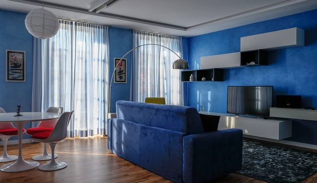 Great location overlooking the vibrant square Piazza Matteotti, Sarzana SP Italy