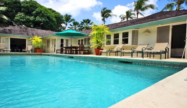 Great Value 4 Bedroom Villa With Private Pool - Only A Short Walk To Gibbs Beach