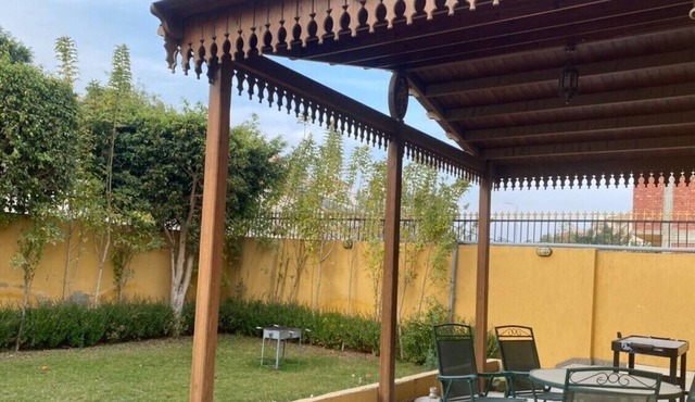Great Villa behind The British University in Egypt.