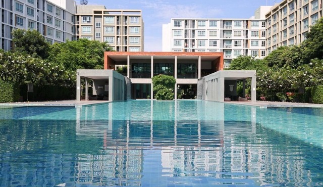 Greenery living in resort condo