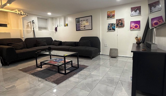 Ground level Modern 1 Bedroom Suit in Brooklyn