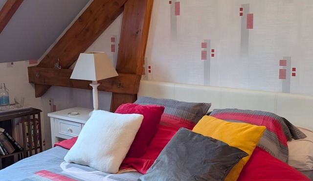 Guest Room 'Chambre T' with Shared Terrace & Garden, Wi-Fi Included