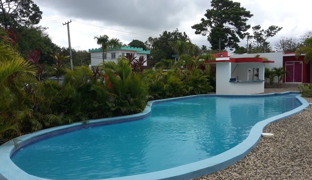 Guest-Friendly 1-Bedroom Studio in Downtown Sosua, with pool, close to the Beach