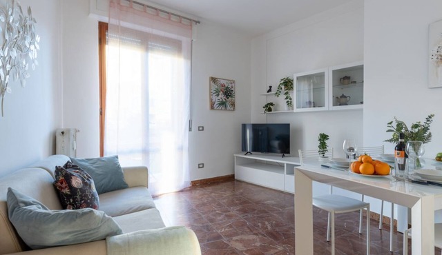 GuestHost - Comfortable 80 sqm apartment, for up to 4 people, located on the 1st floor of a building with lift (not suitable for disabled people). The accommodation is located in a quiet area of Pisa, full of services, ideal for students and families. Th