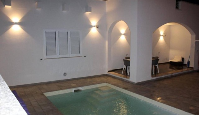 GuestHost - Luxurious villa with private pool and equipped outdoor space, located in the Lendinuso district of Torchiarolo. The 250 m2 accommodation boasts large spaces and every comfort to accommodate up to 6 people. A few steps from the sea and less th