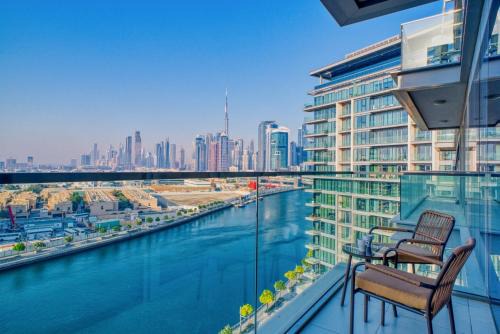 GuestReady - 1BR | Burj Khalifa & Canal Views