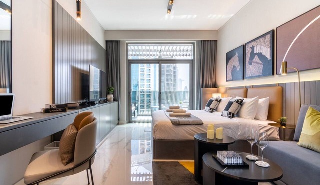 GuestReady - Studio w/Balcony & Burj Khalifa View