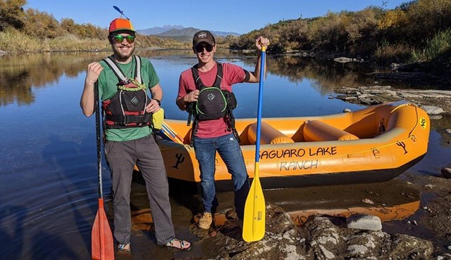Guided Rafting on the Lower Salt River