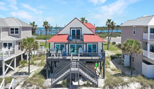 Gulf Front, North Cape San Blas, Pet Friendly ~ Sun Chaser