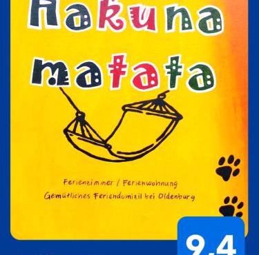 Hakuna Matata - Gemütlichkeit bei Oldenburg