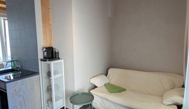 Half-timbered studio