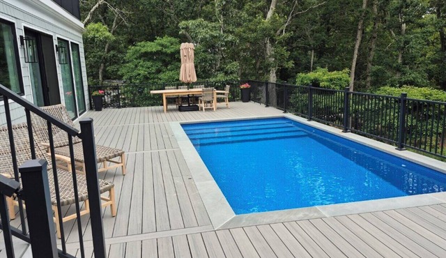 Hampton Bays Traditional with a heated pool, plenty of privacy, minutes to.