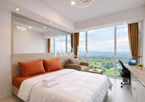 HANDA Golf View from the Highest Floor at U-Residence tower 2, Lippo Karawaci