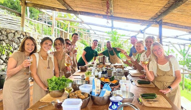 Hands-On Cooking Class & Farmhouse Tour on the Amalfi Coast