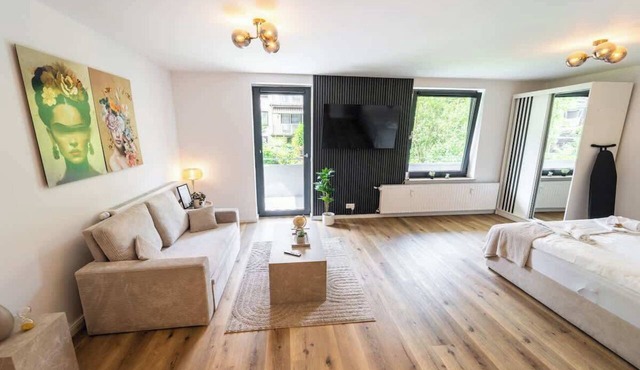 Hanseperle - Balkon, Smart-TV, zentral in Bremen