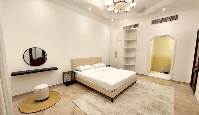 HARF22-G02-01 Chic 1-bedroom apartment with WiFi, AC in fabulous Abu Dhabi