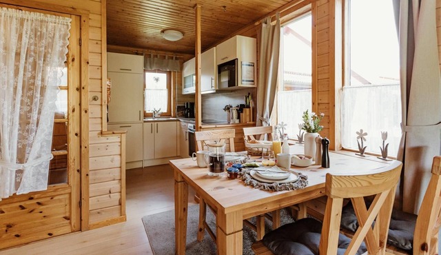 HAS-55 - Beautiful wooden log cabin with good facilities (HT) - Naturerlebnisdorf