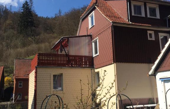 Haus am Fluss mit wunderschöner Dachterrasse mit Flussblick ,Garten und Grill