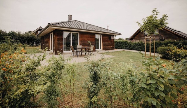 'Haus Hilde Zarrentin' on Lake Schaalsee with Private Terrace & Garden