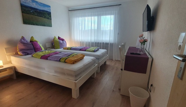 Haus "SCHWEIZBLICK" 120 qm große Ferienwohnung direkt an der Schweizer Grenze