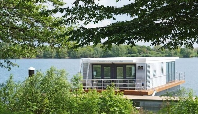 Hausboot am Xantener Nordsee