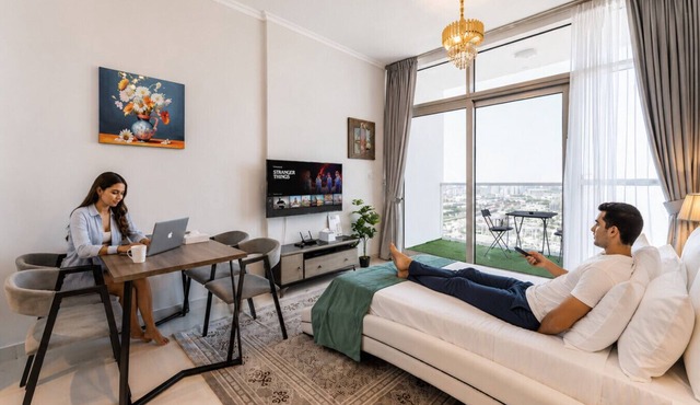 HAVN - High Floor Studio in Damac Hills