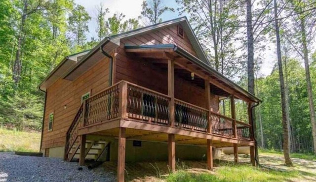 Headwaters-Log Cabin Upstream from Adventure