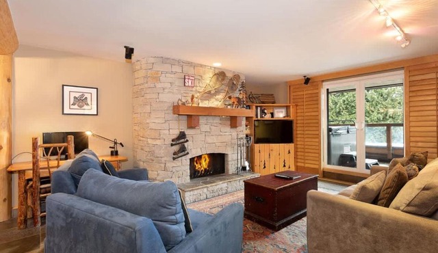 Hearthstone Lodge 3 | Central Whistler Village Condo with Sauna & Hot Tub