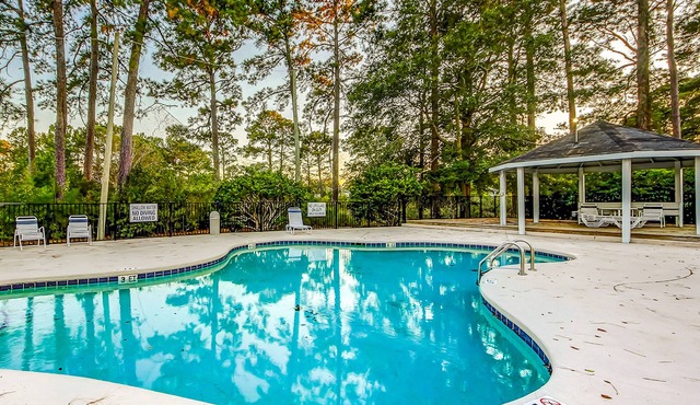 Heartwarming condo w/pool, balcony, TV, & W/D-snowbird-friendly