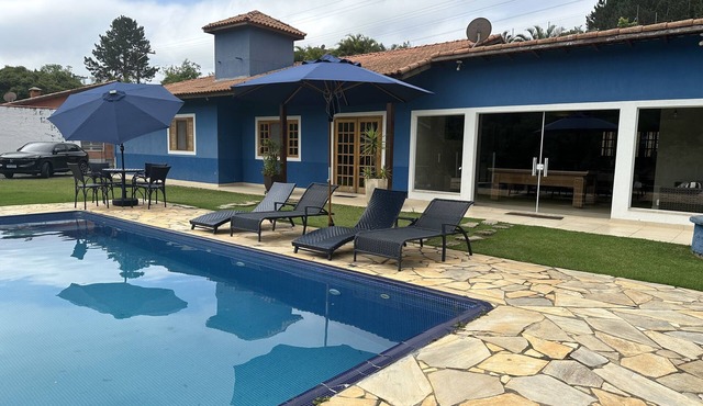 Heated Pool Chácara Gated Condominium IBIUNA (3 bedrooms - 4 bathrooms)