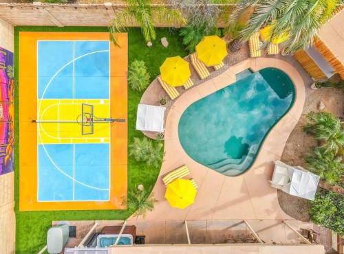 Heated Pool Spa Sauna Cold Plunge Pickleball