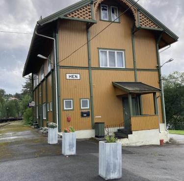 Hen stasjon Venteværelset