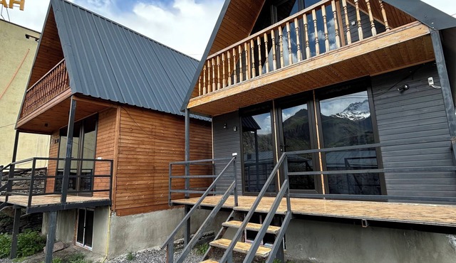 Hideaway Kazbegi Grey Chalet