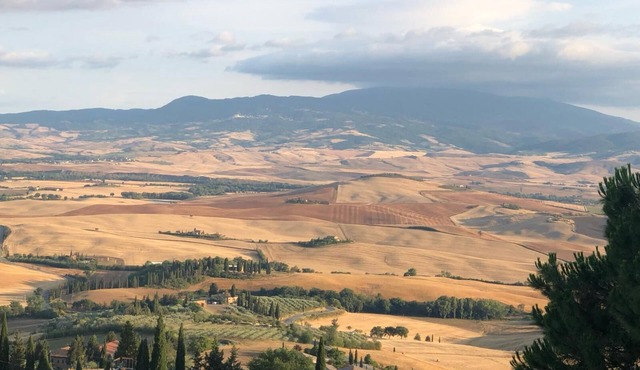 Hideaway mit Blick auf Val D'orcia