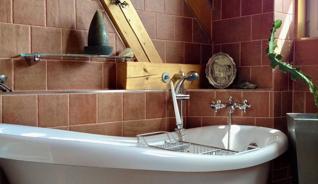 High-quality vacation apartment on the historic village green between the Elbe and vineyards