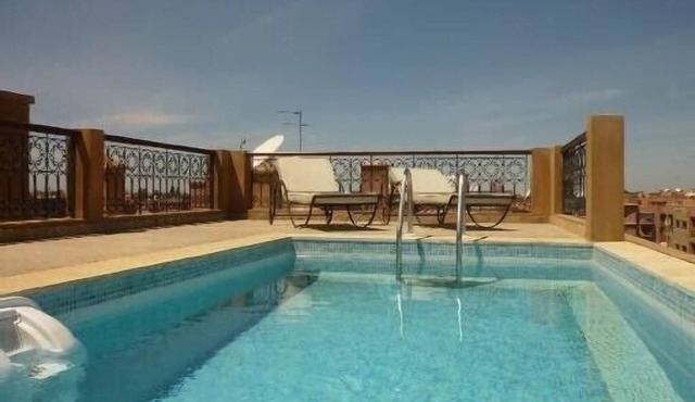 High standing apartment center of gueliz with swimming pool