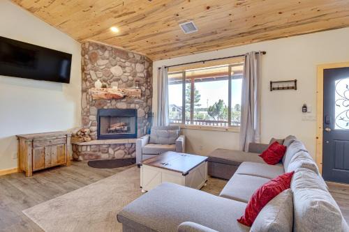 Hike + Snow Play! Overgaard Home w/Fireplace