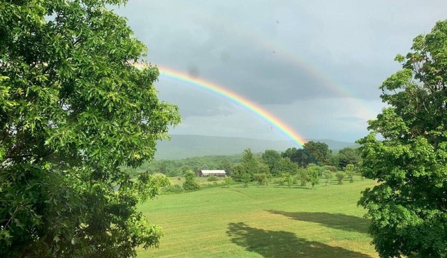 Hillside Retreat organic farm on 150 bucolic acres