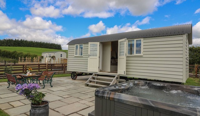 Hillside View Shepherds Hut Sleeps 2