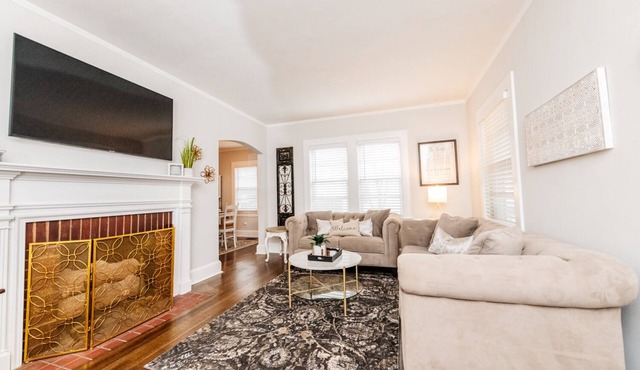 Historic Charm w/Game Room and King Bed