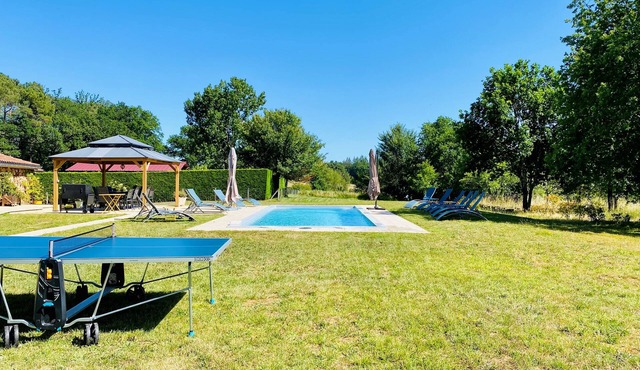 Historic Holiday Home in the Dordogne with a Private Heated 10x4 Pool and Aircon