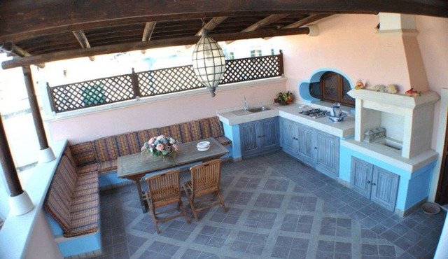Historic House Facing Castle in Otranto. Spectacular sea views.