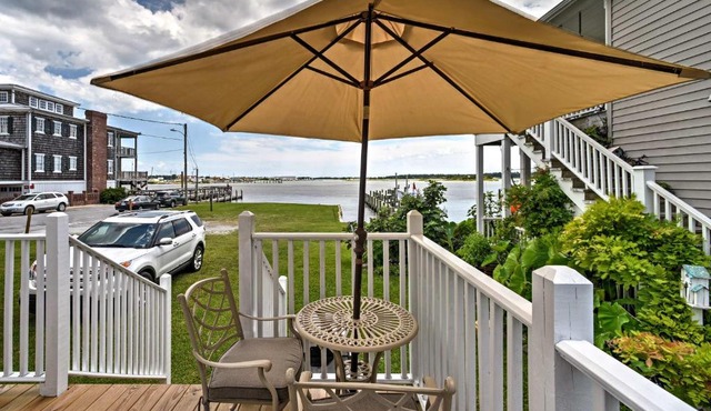 Historic Swansboro Studio w/Intracoastal View!