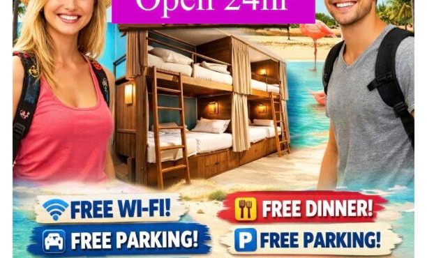 Hola - Brickell- Bayside Wynwood - Downtown FREE DINNER - WiFi - Female Dorms and Male Dorms - No Mixed